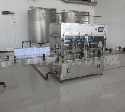 全自動食用油灌裝線